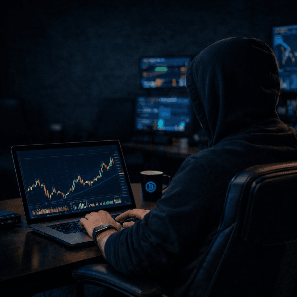 Analytik DefiLabz pracuje na krypto analyzach